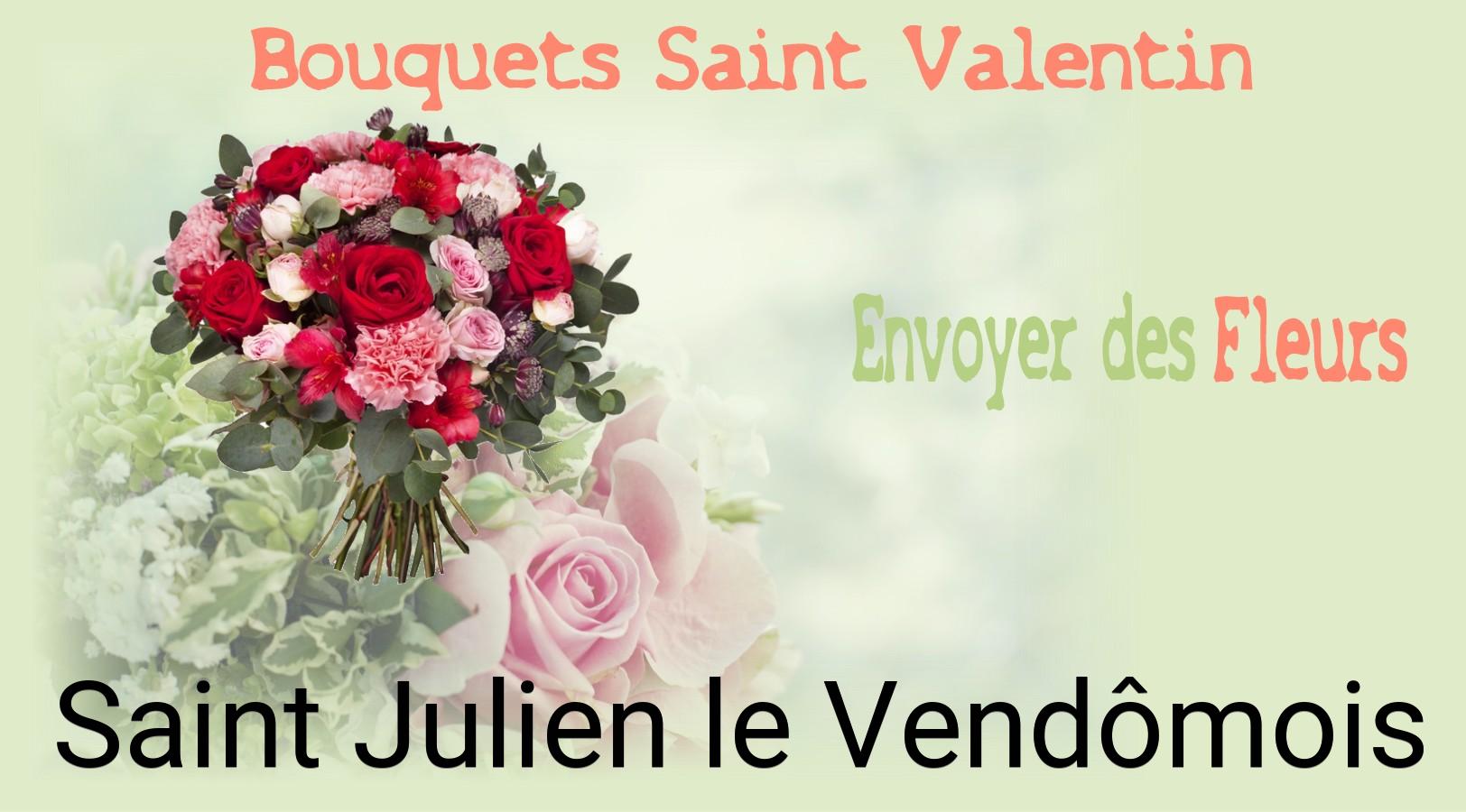 Roses de Saint-Valentin livrées à Saint-Julien-le-Vendômois